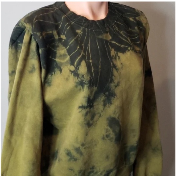 Les Coyotes De Paris Alison Tie Dye Blouson Pullover Sweater Sz 40 Medium - Picture 3 of 12